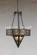 2135-1 Moroccan Style Wrought Iron Pendant Light