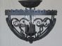 Spanish Style Iron ceiling flush mount light.