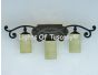 Mediterranean/Spanish Style Iron Bathroom Vanity Lights