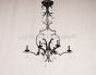3122-6 Wrought Iron Country Italian Style Chandelier