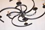1036-8 Contemporary Wrought Iron Chandelier