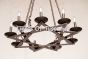 1068-8 Wrought Iron Contemporary Style Chandelier 