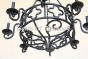 1398-6 Iron Chandelier