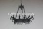1436-6 Spanish Style Chandelier 