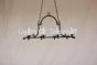 1546-8 Rustic Spanish Style Farmhouse Iron Chandelier