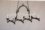 1546-8 Rustic Spanish Style Farmhouse Iron Chandelier