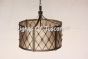 2367-6  Gothic Revival Iron Pendant Light Chandelier