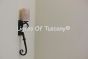 5187-1 Rustic Spanish/Mediterranean Style Wrought Iron Wall Sconce