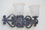 5512-2 Tuscan/Mediterranean Style Wrought Iron Bathroom Vanity Bar Light
