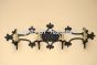 5576-4 Mediterranean Style Wrought Iron Bathroom Vanity Bar Light