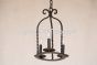 6521-3 Rustic Mediterranean Style Iron Mini Chandelier