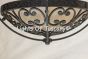 6541-3 Tuscan/ Mediterranean Style Wrought Iron Bowl