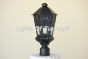 7044-1P Spanish style small column post light