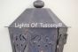 7045-2 Spanish/Mexican Style Wrought Iron Outdoor Pocket Light