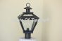 7123-1P Tuscan Mediterranean column post lantern