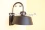 7346-1 Rustic Outdoor Iron Wall Light