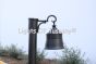7548-1P Contemporary Iron Outdoor Post Light