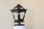 7551-1P Contemporary Outdoor Iron Post Light