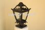 7551-1P Contemporary Outdoor Iron Post Light