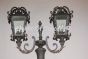 7615-6 Mediterranean /Tuscan Style Iron Standing Post Light