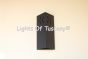 7868-1 Contemporary Outdoor Iron Pocket Light
