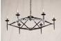 9001-6 Contemporary Modern Style Iron Chandelier