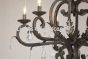 3557-6 Italian Style Crystal Iron Chandelier