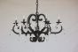 3557-6 Italian Style Crystal Iron Chandelier