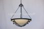 2440-5 Transitional Spanish style hanging pendant bowl
