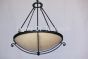 2440-5 Transitional Spanish style hanging pendant bowl