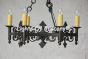 1318-6 Spanish Revival Chandelier