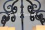 1215-10 Spanish/Mediterranean Style Iron Chandelier Gothic Castle