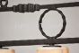 1550-6 Spanish Contemporary Style Wrought Iron Pool Table 