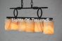 1550-6 Spanish Contemporary Style Wrought Iron Pool Table 