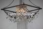 8090-4 Contemporary Style Crystal Chandelier