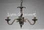 4225-4 European Cast Brass Mini Chandelier