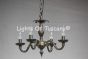 4225-4 European Cast Brass Mini Chandelier