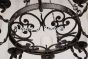 1387-8 Spanish - Mediterranean Style Wrought Iron Chandelier