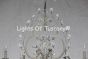 Country Italian /Tuscan Crystal Chandelier