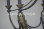 Tuscan chandelier-Wrought Iron