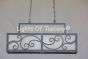 Contemporary Chandelier-Wrought Iron