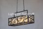 Contemporary Chandelier-Wrought Iron