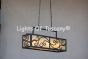 Contemporary Chandelier-Wrought Iron