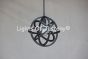Contemporary mini pendant -Wrought Iron