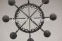 1445-6 Spanish Wrought Iron Chandelier