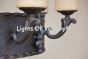 1245-8 Tuscan Country Style Iron Chandelier Mediterranean Rustic Wine Country Italian Spanish Style