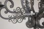 1920-6 Spanish Style Chandelier 