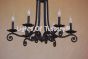 1351-6 Tuscan Chandelier 