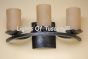 5645-3 Contemporary Style Wrought Iron Bathroom Vanity Light