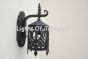 7067-1 Tuscan/ Spanish Style Outdoor Wrought Iron Wall Lighting Fixture
